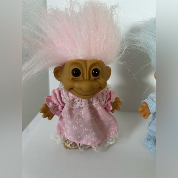 Lot of 4 Vintage Russ Troll Dolls - Picture 3 of 15